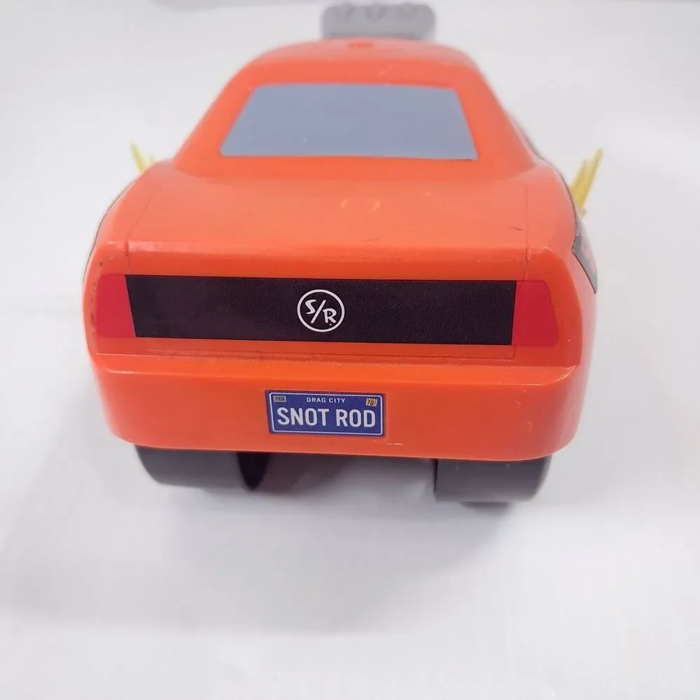 Disney Pixar Cars Talking Snot Rod Funny Talkers BFL91 2013 Toy Car orange WORKS